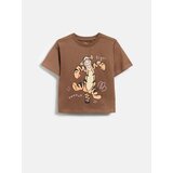 Reserved Majica kratkih rukava Winnie the Pooh - tamnosmeđe | shoptok.hr