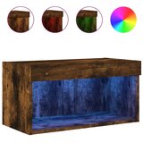 vidaXL TV ormarić s LED svjetlima boja dimljenog hrasta 60x30x30 cm | shoptok.hr