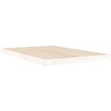  Posteljni okvir bel 120x190 cm trdna borovina, (20724828) | Shoptok.si