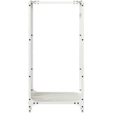  Stalak za drva bijela 40x30x80 cm hladno valjani čelik | Eponuda.ba