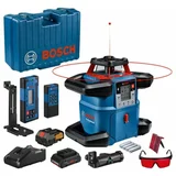Bosch 3-delni set, rotacijski laser GRL 600 CHV + laserski sprejemnik LR 60 + L-Boxx 06