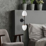Opviq Camflo - 10365 BlackAntiqueWhite Wall Lamp Cene