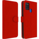 AVIZAR Folio Case Samsung Galaxy A21s z držalom za kartico - rdeca, (20616342) | Shoptok.si