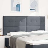  LED Oprema Plošča Temno Siva 100 cm Žamet, (22051776) Cene