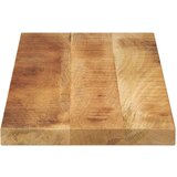 vidaXL Mizna plošča 80x20x2,5 cm pravokotna grob trden mangov les | Shoptok.si