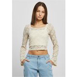 UC Ladies Ladies Cropped Lace Longsleeve softseagrass Cene