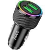 hoco. avtopolnilec adapter NZ14 Guerrero QC 36W 2xUSB - črn | Shoptok.si