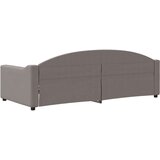  Dnevni krevet smeđesivi 90 x 200 cm od tkanine | shoptok.hr