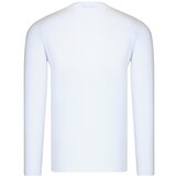 Dewberry DUAL SET T8587 V COLLAR MEN'S SWEATSHIRT-WHITE-BLACK | shoptok.hr