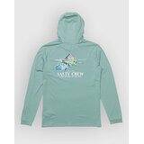 Salty Crew Surface Hood Sunshirt Longsleeve Lycra seaside heather Slike