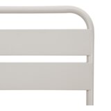  Sklopive vrtne stolice 2 kom Beige 42x52x82 cm Čelik obložen prahom | shoptok.hr