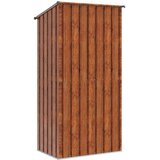  Vrtne šupe Smeđa 103 x 74 x 200 cm Metal | shoptok.hr