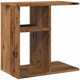 vidaXL stranska miza old wood 50x30x50 cm inženirski les, (21828227) | Shoptok.si