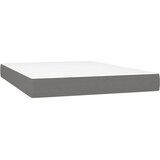  s oprugama i madracem tamnosivi 140x190 cm od tkanine | shoptok.hr