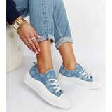 Gemre Blue platform sneakers Blais | Shoptok.si