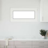  Okno za klet RISOR 100 x 50 cm PVC in steklo Bela, (5000215234) | Shoptok.si