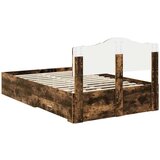  Konstrukcija postelje z vzglavjem Dimljeni oreh 120 x 200 cm, (5000102548) | Shoptok.si