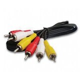 X Wave 3RCA na 3RCA 1,5m audio-video kabl M-M/1x video+2x mono audio konektori | ePonuda.com
