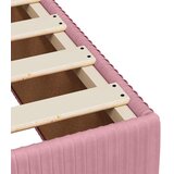  Boxspring krevet s madracem Ružičasta 100 x 200 cm Baršun | shoptok.hr