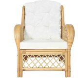 SOFA od prirodnog ratana i platna s jastukom | shoptok.hr