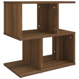 Furnova Nočna omarica rjavi hrast 50x30x51,5 cm konstruiran les, (21926711) | Shoptok.si