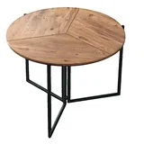 Jedilne mize Table à manger Origami pliable chêne clair Bež