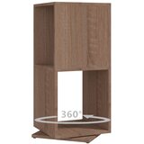  Rotirajući ormarić boja hrasta 34,5x34,5x75,5 cm iverica | Eponuda.com