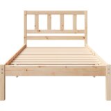  Krevetna konstrukcija Smeđa 80 x 200 cm Čvrsta borova drva | shoptok.hr