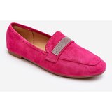 Kesi Women's loafers with rhinestones Fuchsia Ralrika | Shoptok.si