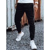 DStreet Spodnie męskie dresowe czarne | Shoptok.si