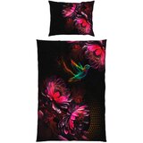Esposa obojestranska posteljnina 140/200 cm saten črna | Shoptok.si