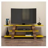 Hanah home Flower TV polica, smeđe-žuta | Eponuda.ba