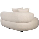 White Label Kremno bela sedežna garnitura 185 cm Noxx – | Shoptok.si