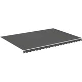 vidaXL Nadomestno blago za tendo antracitno 5x3,5 m, (20966413) | Shoptok.si