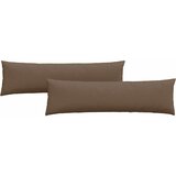  Jastučići za sofu 2 pcs Smeđa 145 x 40 cm tkanina | shoptok.hr