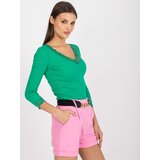 RUE PARIS Blouse-RV-BZ-7843.44P-green | Shoptok.si