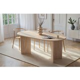 Hanah home Sablin - Travertine Travertine Dining Table | ePonuda.com
