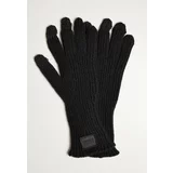 Urban Classics Accessoires Smart gloves made of knitted wool blend black