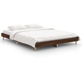  Za krevet smeđi hrast 140x190 cm konstruirano drvo | shoptok.hr