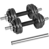 Rebel ACTIVE Podesivi set liveno-gvozdenih tegova sa šipkom u koferu 15 kg RBA-2327-15 Cene