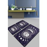 Aten djt multicolor bathmat set (3 pieces)