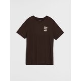 Sinsay Pamučna majica s natpisom | shoptok.hr