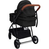 vidaXL Dječja kolica 2-u-1 antracit i crna čelična | shoptok.hr