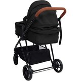 vidaXL Otroški voziček 2 v 1 antraciten in črn jeklen | Shoptok.si