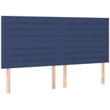  Krevet s oprugama i madracem plavi 160x200 cm od tkanine | shoptok.hr