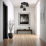  Luster na šipci 3xE27/35W/230V Ø 30 cm, crne boje | Eponuda.com