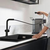 Hansgrohe 72845670 Talis M54 Eco vrtljiva izvlečna kuhinjska armatura | Shoptok.si