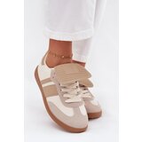 Boto Low Women's Sneakers With Turned Tongue Beige Ardira Cene