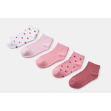 Sinsay Set čarapa sa srcima i jednobojnih 5 pack | shoptok.hr