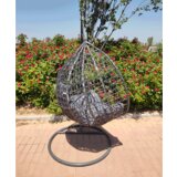 Kondela Viseči stol, siv, NOLAN NEW | Shoptok.si